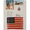 Image 2 : STS-1 Flown Flag Display