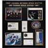 Image 1 : Space Shuttle/Mir Flown and Signed Display