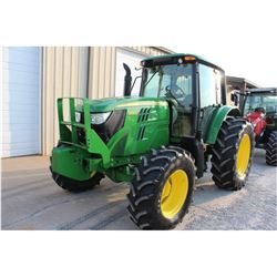 2014 JOHN DEERE 6105M FARM TRACTOR