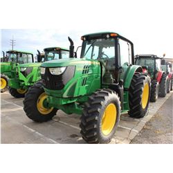2013 JOHN DEERE 6105M FARM TRACTOR