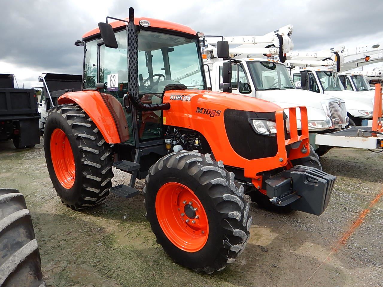 2012 KUBOTA M108S FARM TRACTOR J.M. Wood Auction Company, Inc.
