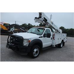2012 FORD F550 BUCKET TRUCK