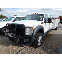 2012 FORD F550 SERVICE TRUCK