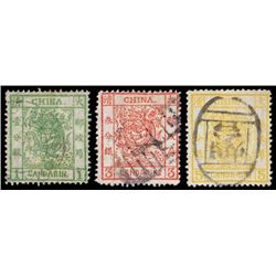 China, 1878-83, Large Dragons, 1ca to 5ca