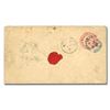 Image 2 : China, 1888 (Oct. 22), US Postal Agency cover, sent from Shanghai to New York City