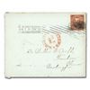 Image 1 : China, 1896 (June 7), "Customs Tientsin" postage due cover, from Connecticut to Paotingfu