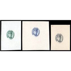 China, 1932, Ch'en Ying-sheh Martyr issue, vignette engraved die proofs