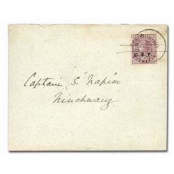 Indian Offices in China, China Expeditionary Force, 1901 (July 10), cover sent to Newchwang via Chef