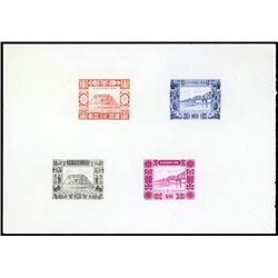 Taiwan, 1954-60, selection of three premium miniature sheets