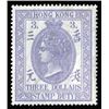 Hong Kong, Postal-Fiscal, 1874, $3 dull violet, perf 15 1/2x15