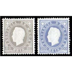 Macao, Definitives collection, 1888-1915