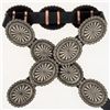 Image 1 : Native American Silver Concho Belt