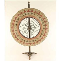 Vintage Gambling Wheel