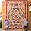 Image 1 : Huge Navajo Teec Nos Pos Style Rug
