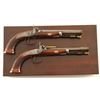 Image 1 : T. Wilson & Co. Cased Percussion Pistol Set