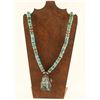 Image 2 : Hand Carved Turquoise Pendant