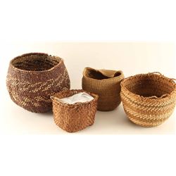 Lot of 4 Baskets