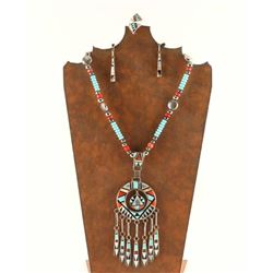 Zuni Inlaid Jewelry Set