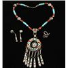 Image 2 : Zuni Inlaid Jewelry Set