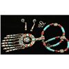 Image 3 : Zuni Inlaid Jewelry Set