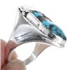 Image 2 : Native American Blue Turquoise Mens Ring