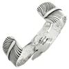 Image 3 : Native American Silver Feather Bracelet