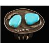 Image 2 : Old Pawn Navajo Turquoise & Sterling Cuff