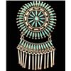 Image 1 : Beautiful Zuni Cluster Pin