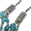 Image 3 : Old Pawn Three Strand Turquoise Nugget