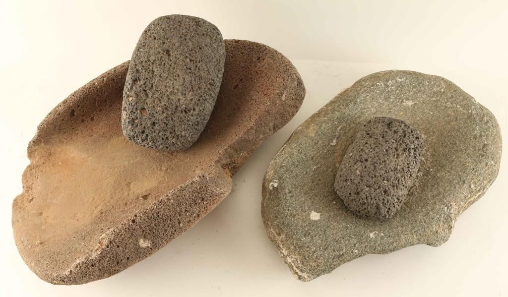 Lot of 2 Metates