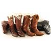 Image 2 : Lot of 2 Pairs Cowboy Boots