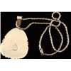 Image 3 : Sterling Silver Pendant with Gold Overlay