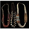 Image 1 : Lot of 3 Beaded Necklaces