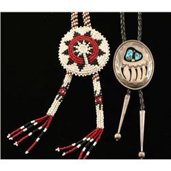 Lot of 2 Bolo Ties