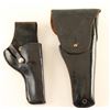 Image 1 : Collection of Two Black Leather Holsters