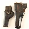 Image 2 : Collection of Two Black Leather Holsters