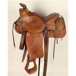 Tooled Saddle