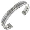 Image 1 : Navajo Indian Silver Unisex Bracelet