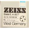 Image 2 : Zeiss Diatal-C 4x32T Scope