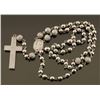 Image 1 : Fancy Diamond & Silver Rosary