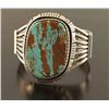 Image 2 : Large Bisbee Turquoise and Sterling Silver Cuff