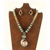 Image 2 : Queen Helmet Shell Necklace & Earrings