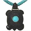 Image 2 : Native American Turquoise Fetish Necklace