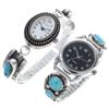 Image 1 : Lot of (2) Native American Turquoise