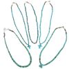 Image 1 : Lot of Five Ladies Turquoise Necklaces