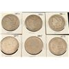 Image 1 : Lot of 6 Morgan Silver Dollars