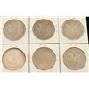 Image 2 : Lot of 6 Morgan Silver Dollars