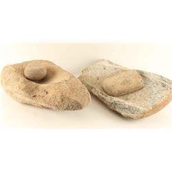 Lot of 2 Metates