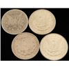 Image 2 : Lot of 4 Morgan Silver Dollars