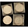 Image 1 : Lot of 4 Morgan Silver Dollars